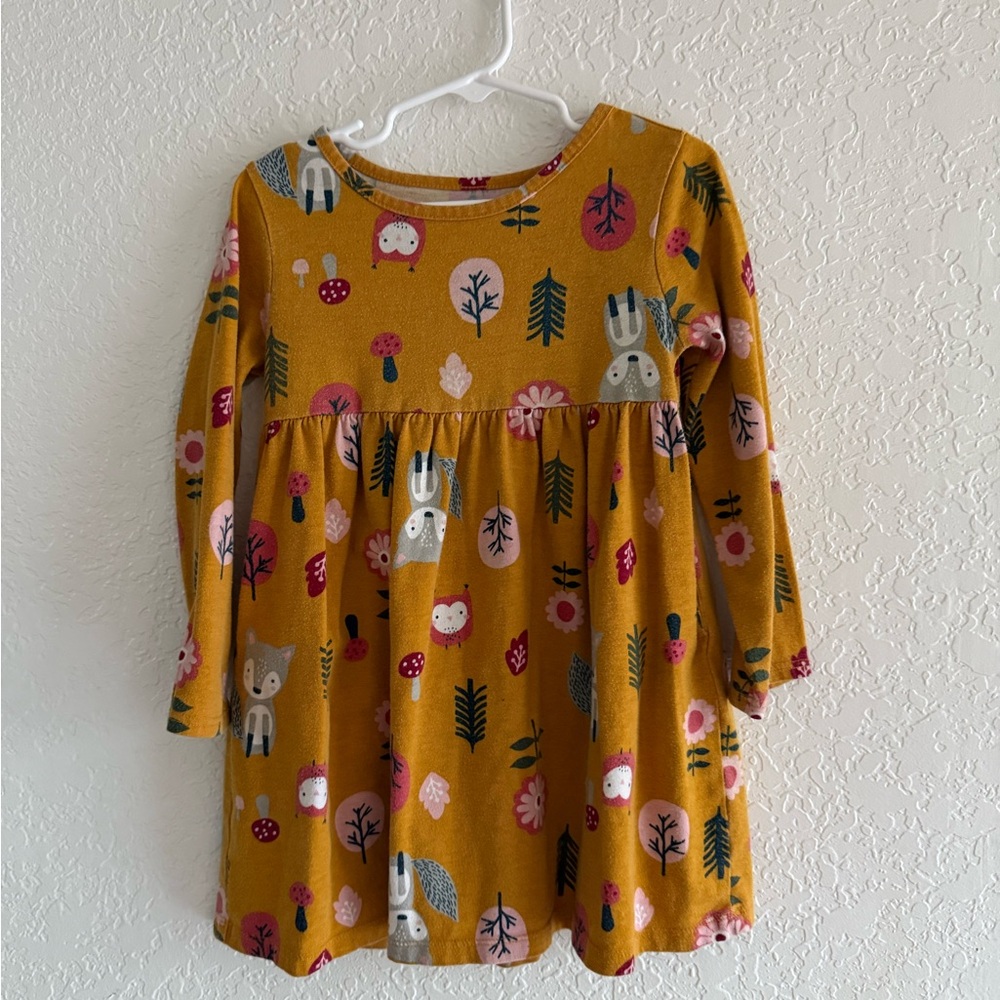 Mustard Yellow Fall Dress